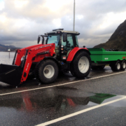 Massetransport med traktor - GK Solheim